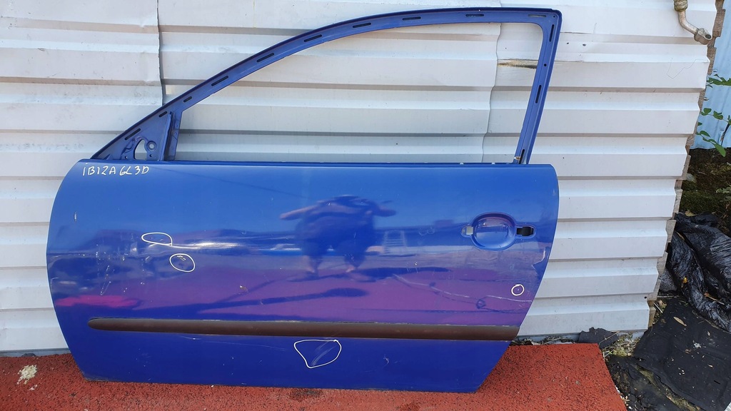 фото №1, Двері ліва seat ibiza 6l 3d 02-