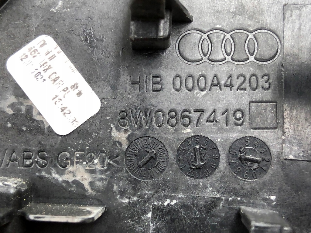 фото №12, Ліва задня молдинг декоративна двері карбон 8w0867419l audi rs5 sportback a5 s5