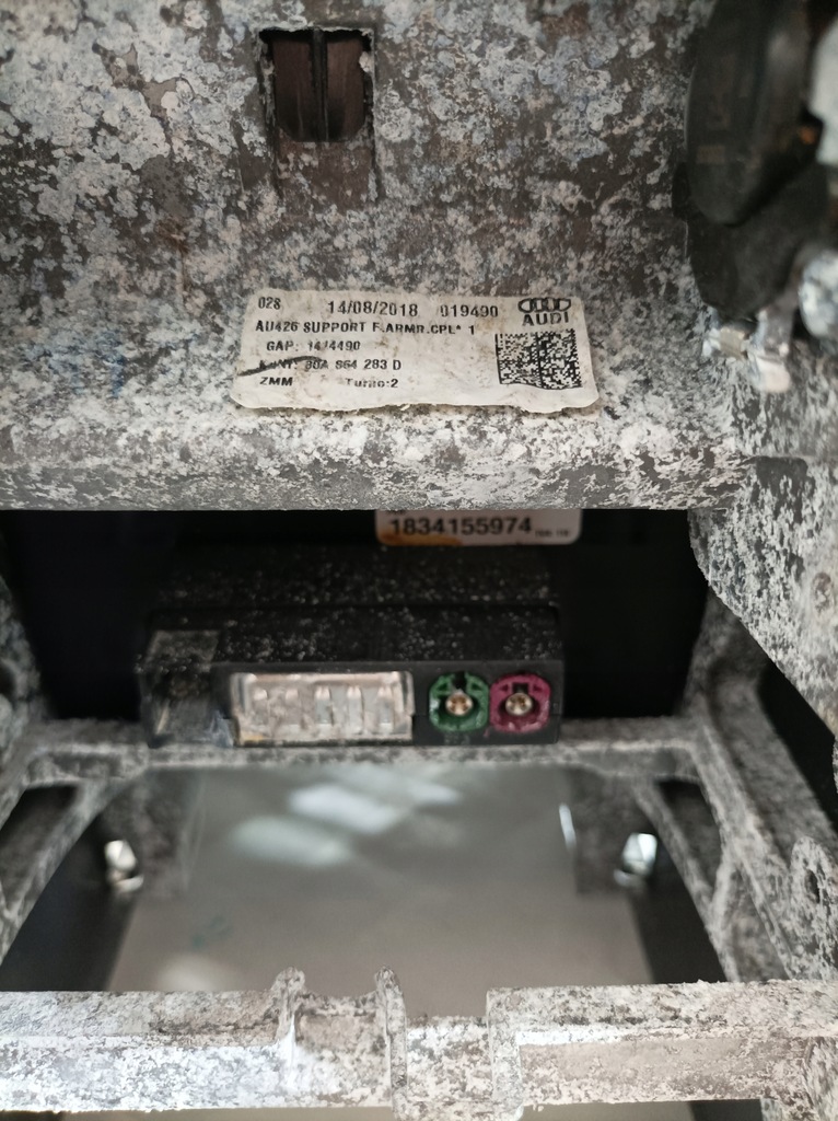 фото №15, Audi q5 sq5 16 туннель средний консоль usa