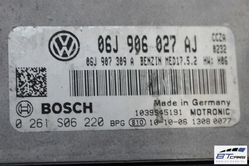 фото №7, Vw the beetle набір стартовий запуск автомобіля автомобіля 5c5920870 06j906027a