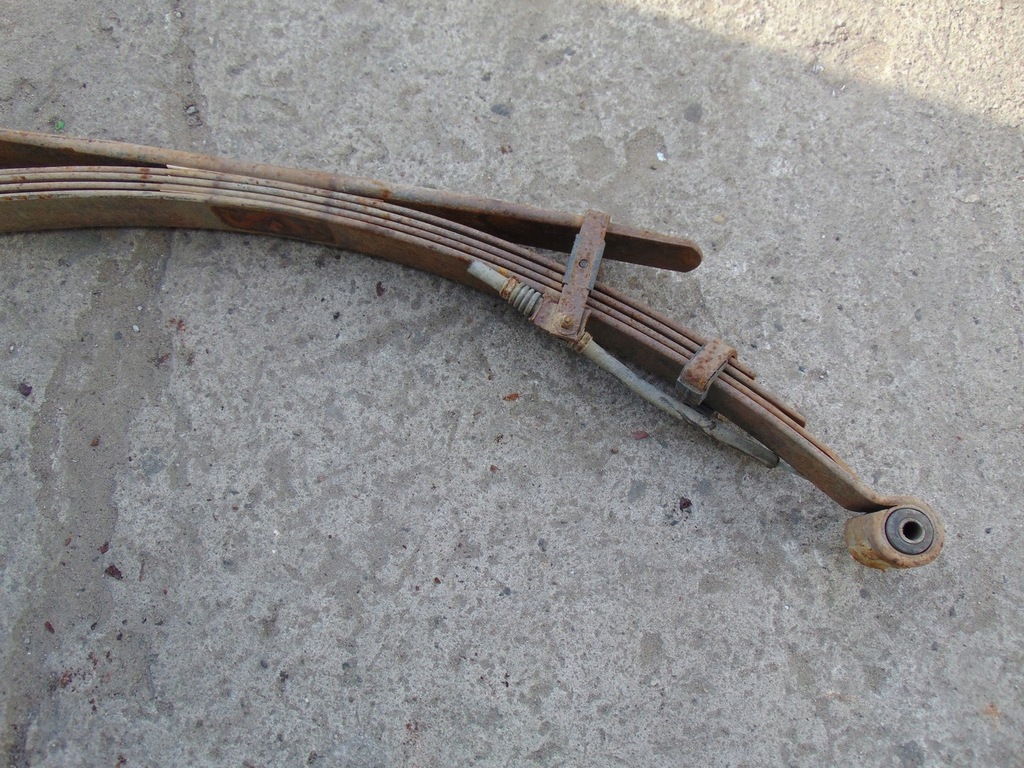 фото №8, Рессора задняя 5 рессорный isuzu d-max lift 2007-