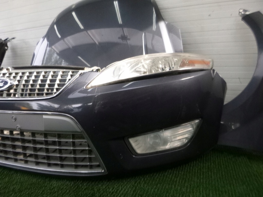 фото №8, Ford mondeo mk4 перед капот бампер крылья лампы цвет x6