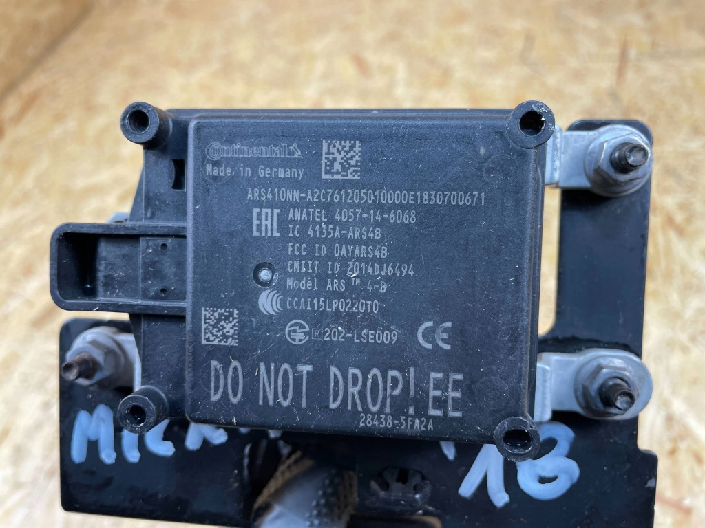 фото №11, Радар датчик distronic кронштейн nissan micra k14 28438-5fa2a 2016-