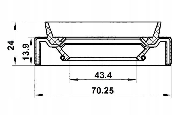 фото №2, Febest ущільнювач коробки передач nissan pathfinder r51m
