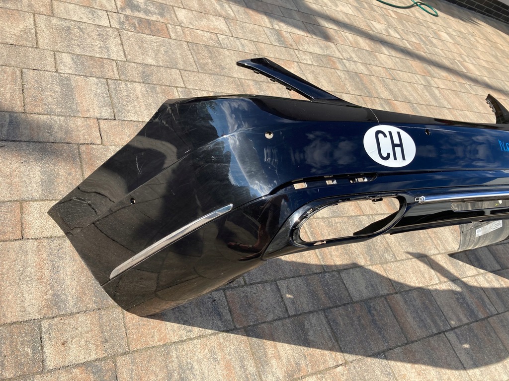 фото №8, Mercedes s-klasa w222 бампер задняя хром