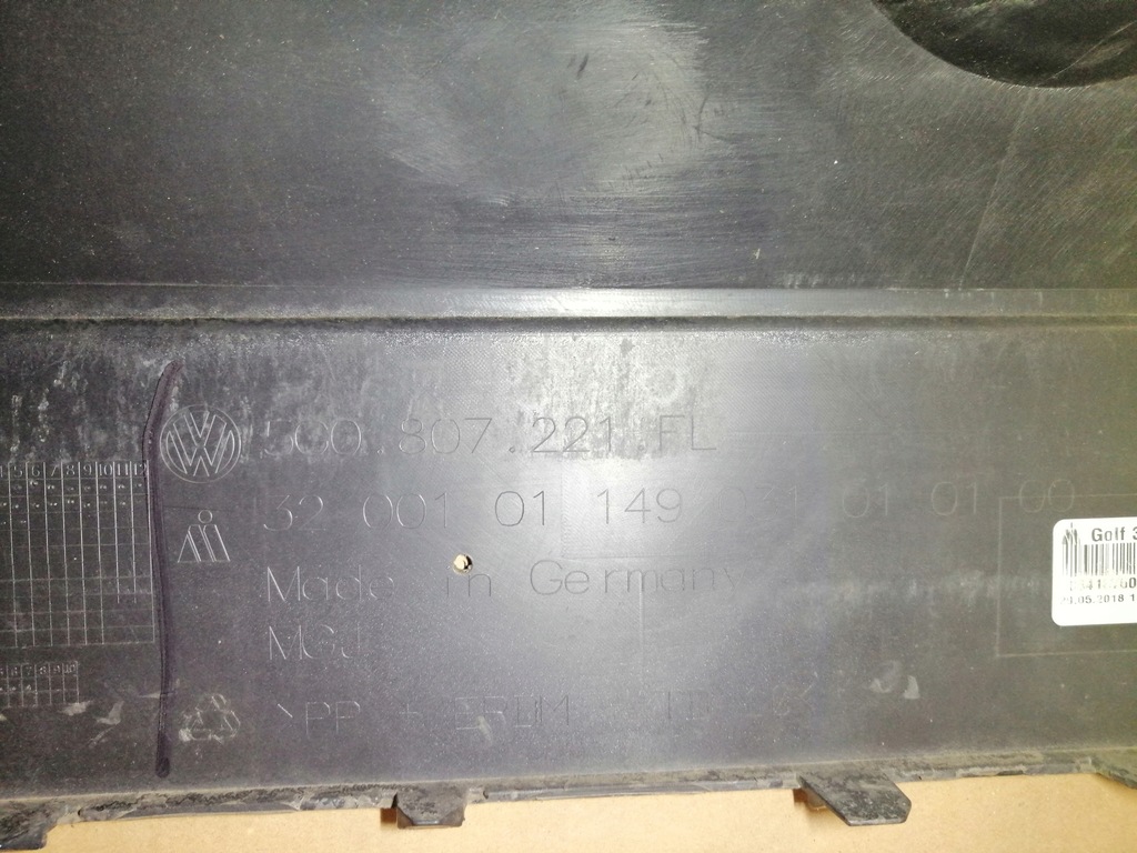 фото №10, Vw golf vii lift бампер перед