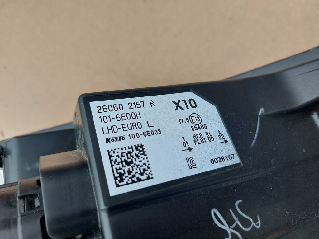 фото №6, Лампа передня ліва renault zoe ii lift 2022- full led