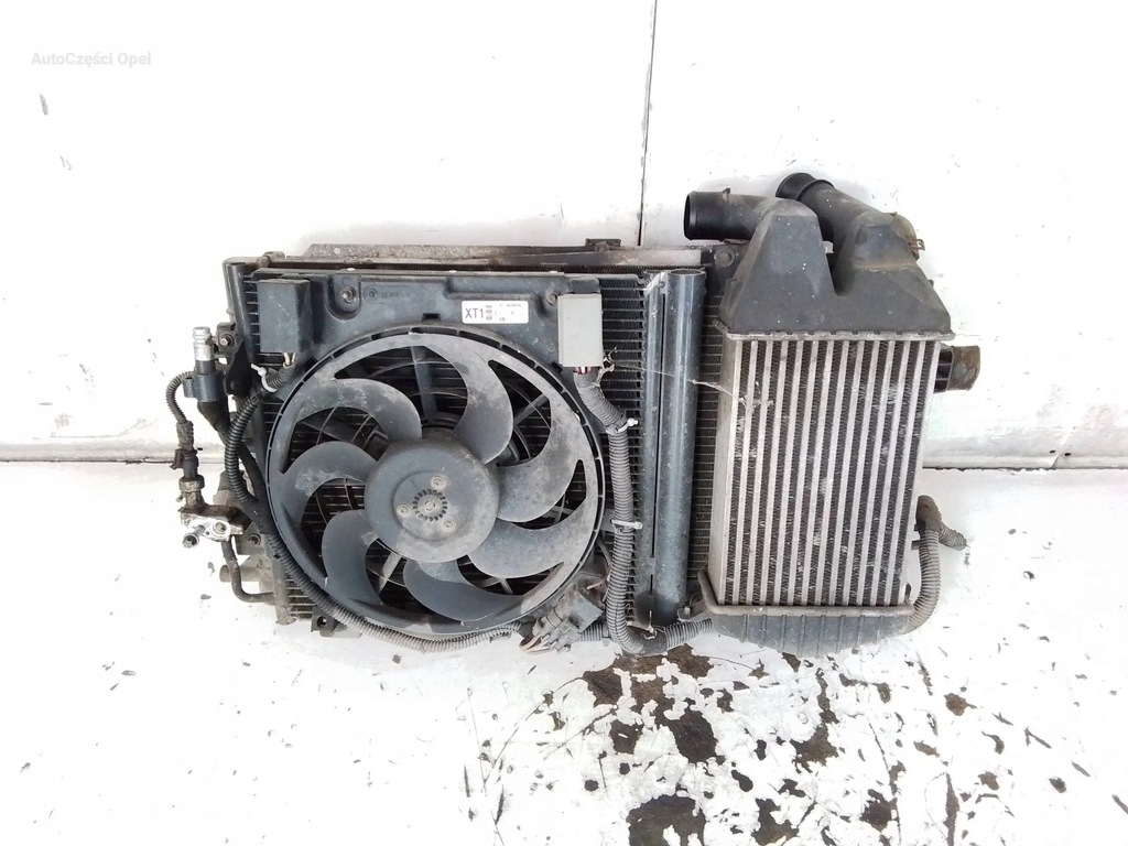 фото №1, Opel zafira b 1.9cdti комплект pas радиатор