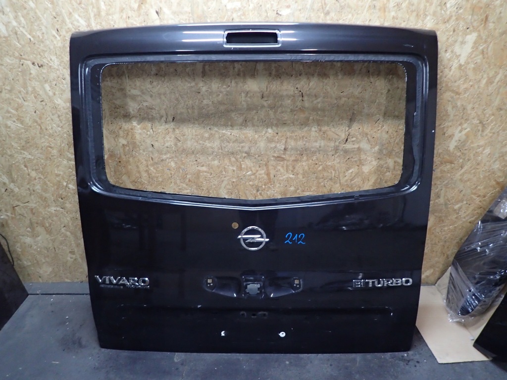 фото №1, Крышка багажника задняя opel vivaro renault trafic 14-