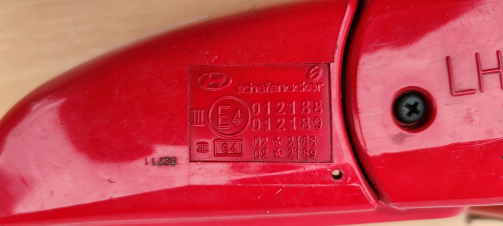 фото №4, Hyundai accent 99-05 rok правое зеркало 5pin