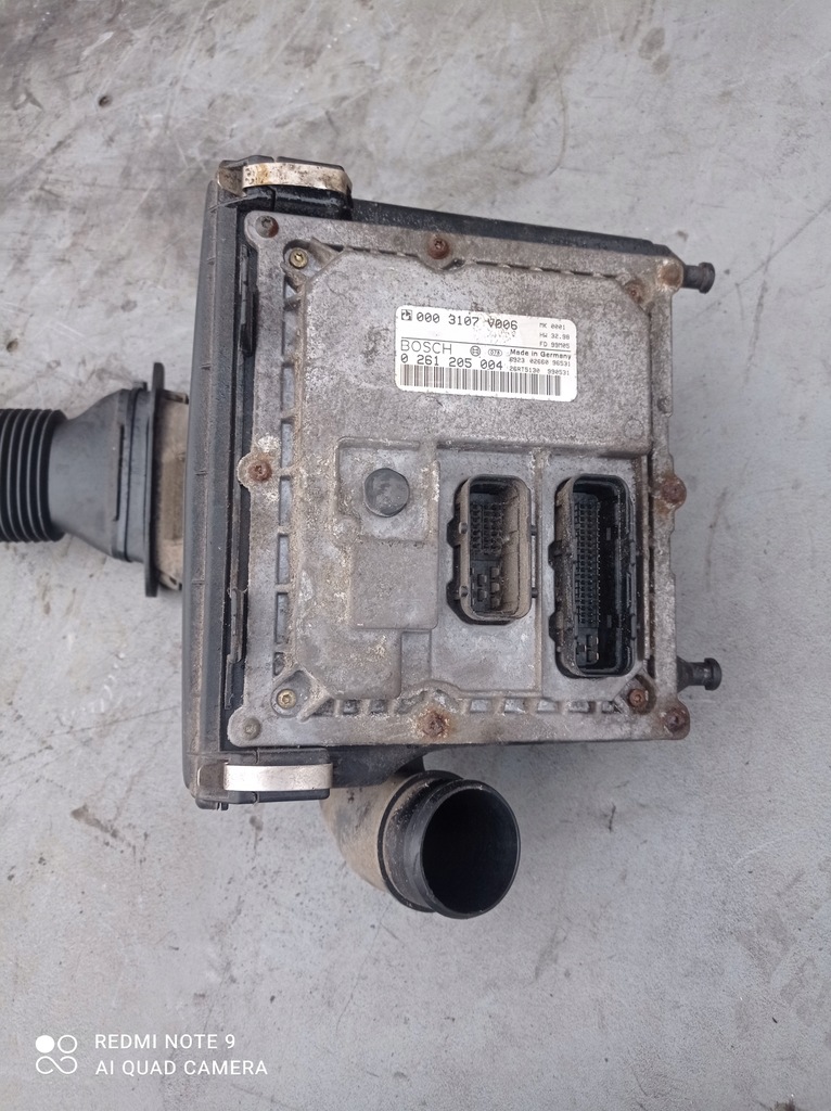 фото №1, Бортовий комп'ютер двигуна smart fortwo i 0.6 t 0261205004