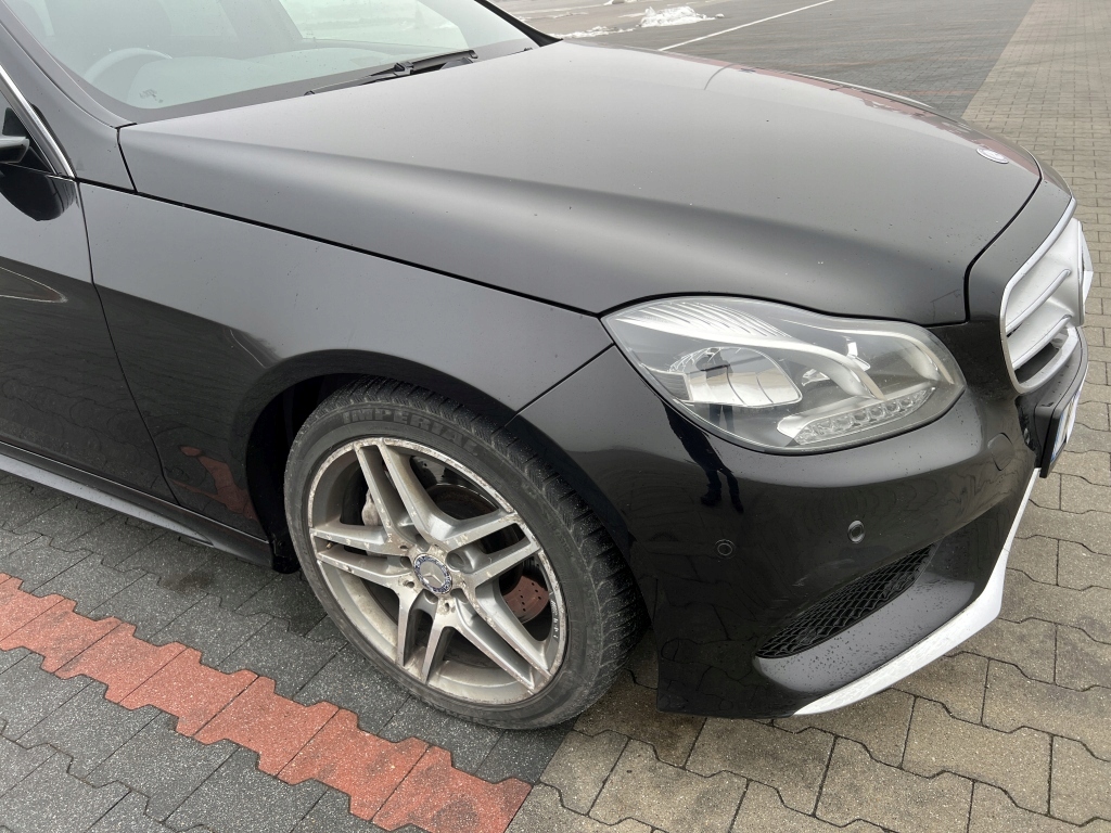 Капот крышка двигателя оригинальный номер mercedes w212 рестайлинг  2013r цвет c197 Оригинал