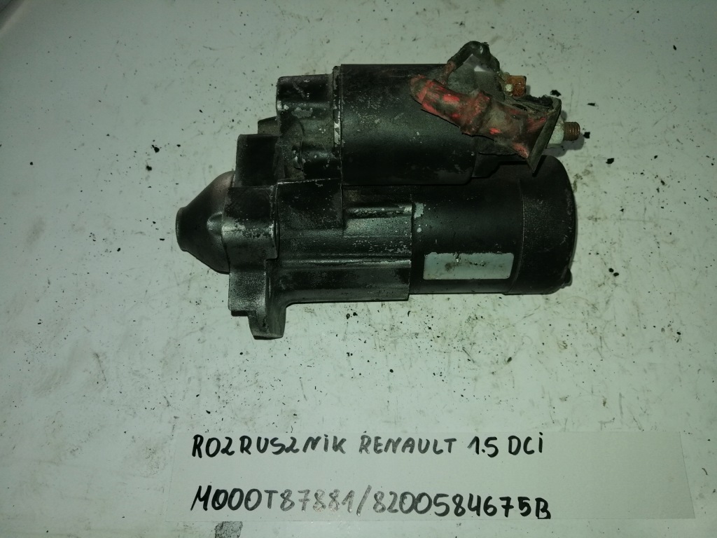 Купить Test стартер renault clio 3 1.5 dci 8200584675b m000t87881