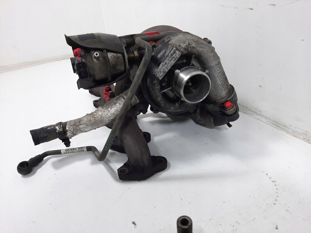 фото №8, Peugeot 206 lift 5d 1.6hdi 06r турбонагнітач 9660493580