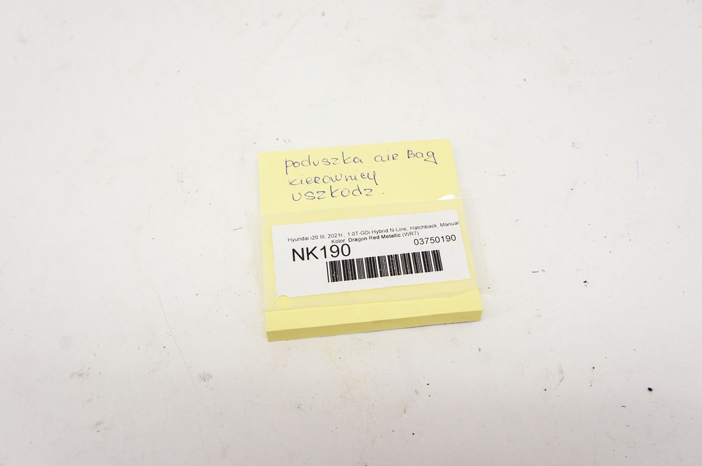 фото №6, Nk190 hyundai i20 iii ^ подушка безопасности подушка водителя