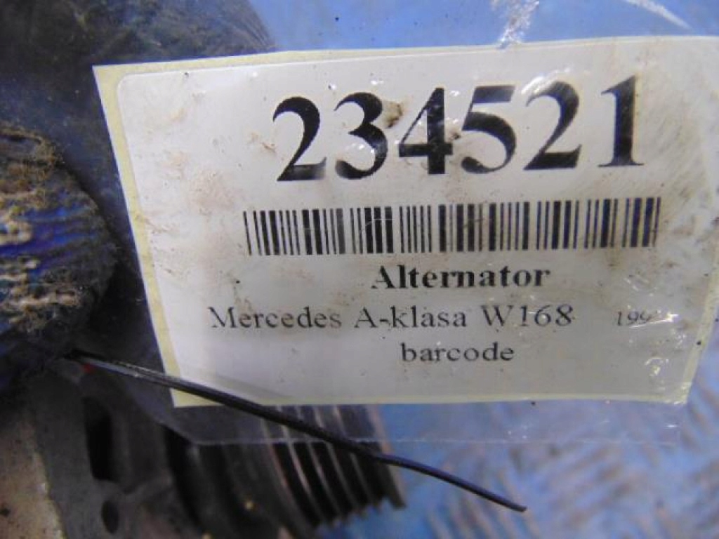 Mercedes w168 1.4b генератор a0121544502 Київ