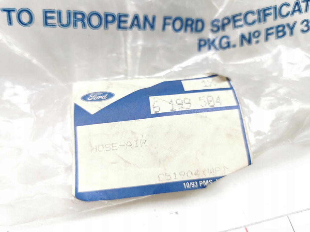 Шланг, фильтр воздуха ford fiesta 1989-1996 cx оригинальный номер 6199504 Цена