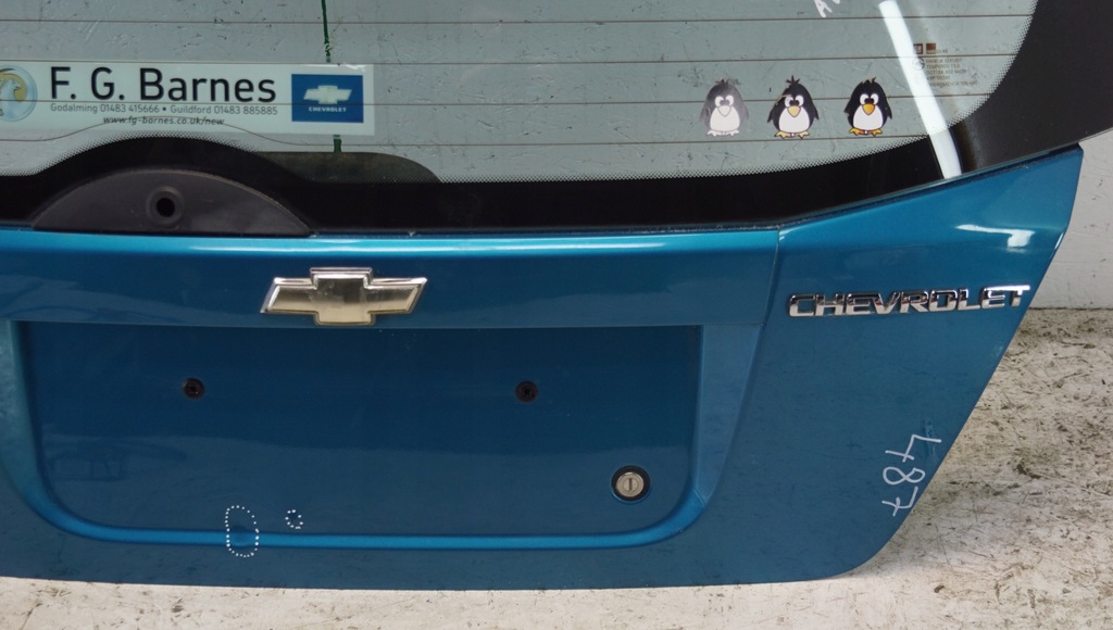 фото №6, Крышка багажника багажника chevrolet aveo t250 487 6e