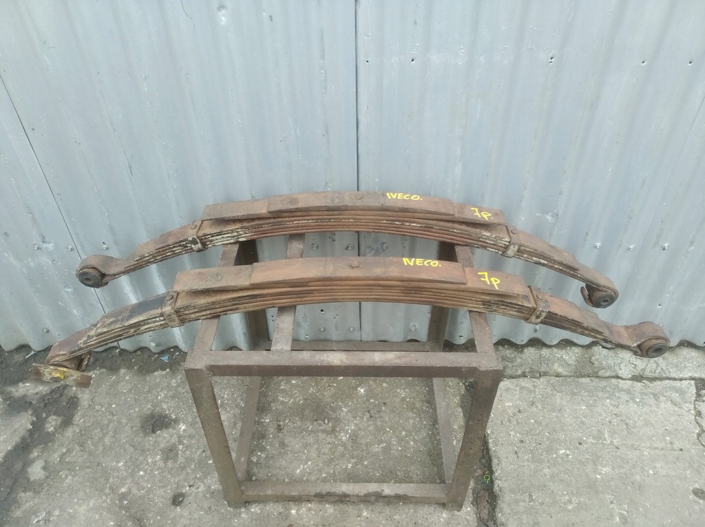 фото №1, Рессора 7 щетка iveco