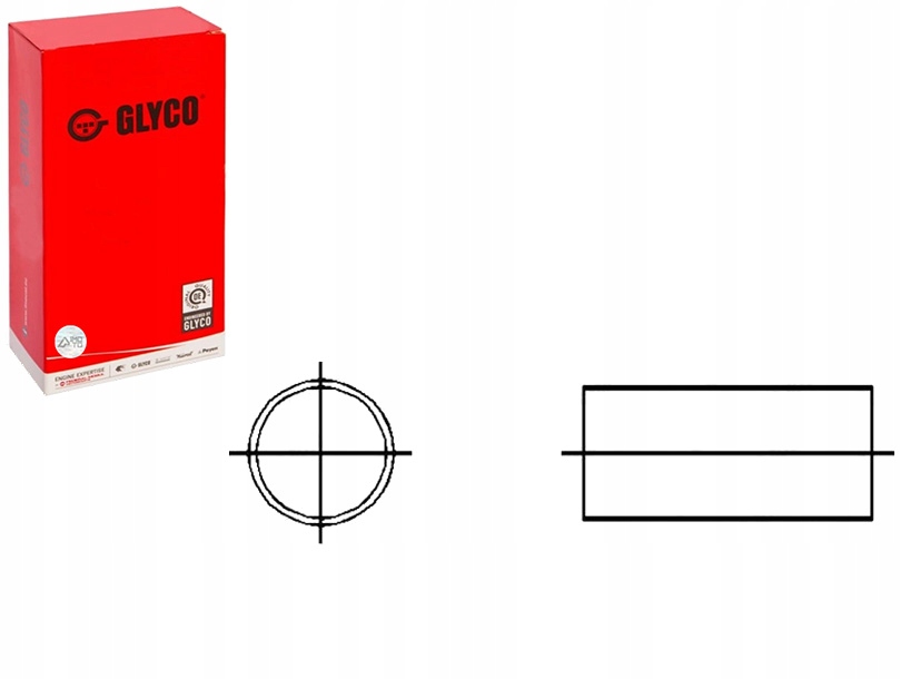 фото №1, Glyco 55-3648 semi втулка подшипник, шатун