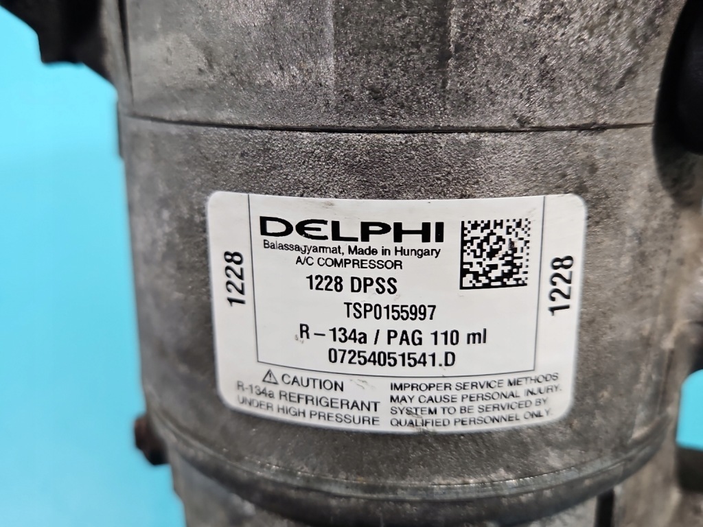 фото №8, Компресор кондиціонера компресор skoda octavia ii tsp0155997