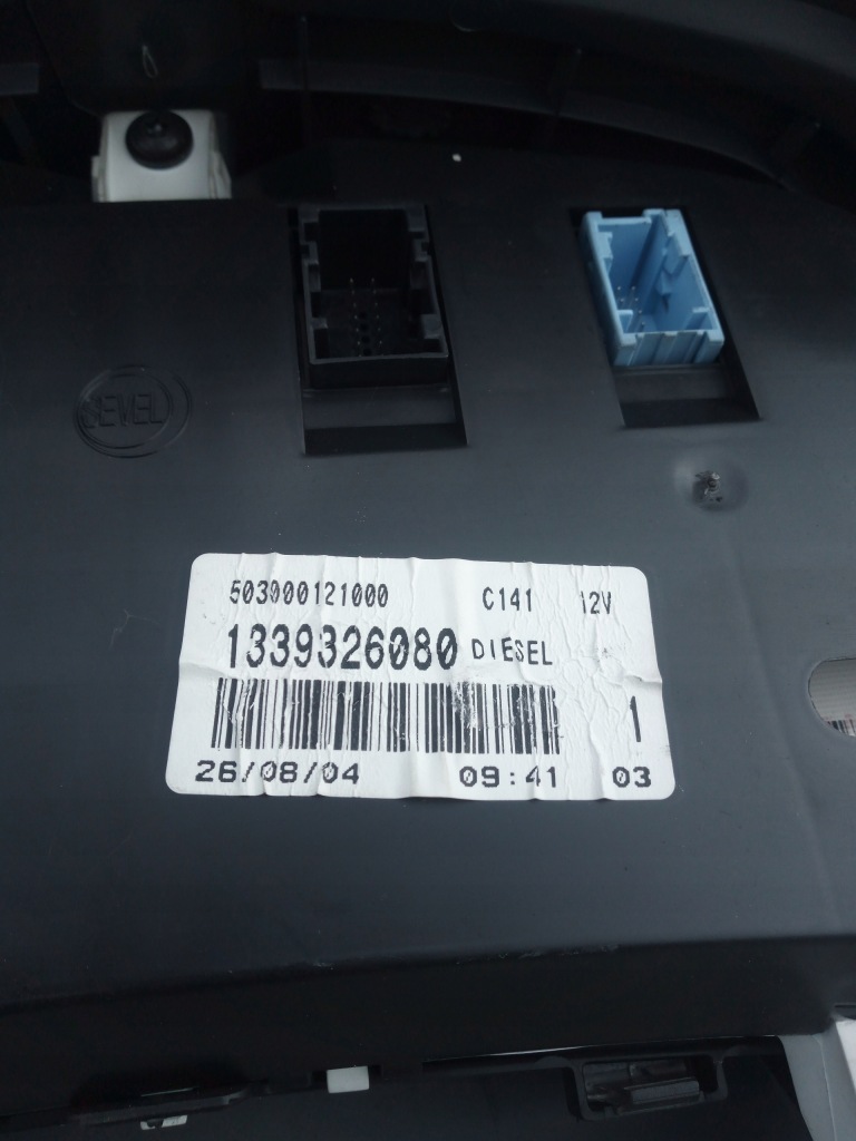 фото №12, Fiat ducato лічильник швидкості прилади 57