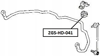 фото №2, Nty zgs-hd-041 втулка подшипник, стабилизатор