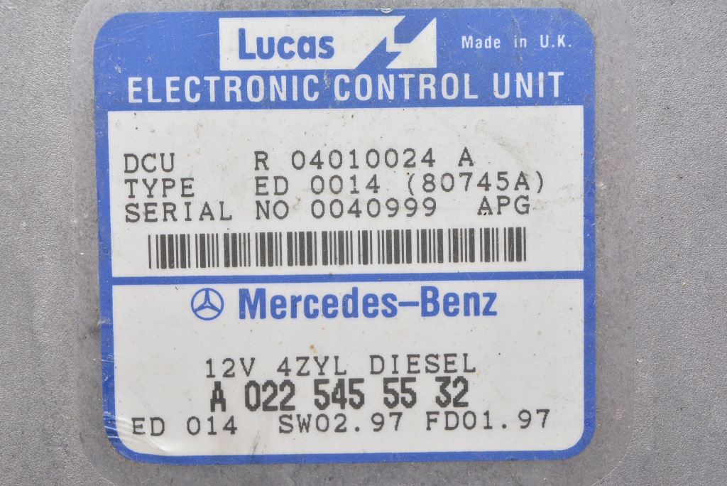 Бортовой компьютер mercedes w210 r04010024a a0225455532 Цена