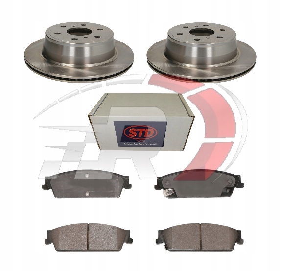 фото №1, Gmc yukon 2007-2020 гальмівні диски + гальмівні колодки гальмівні задня