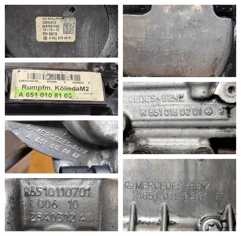 фото №6, Mercedes benz w204 / glk 4matic 2.2cdi 150kw двигун om 651.912