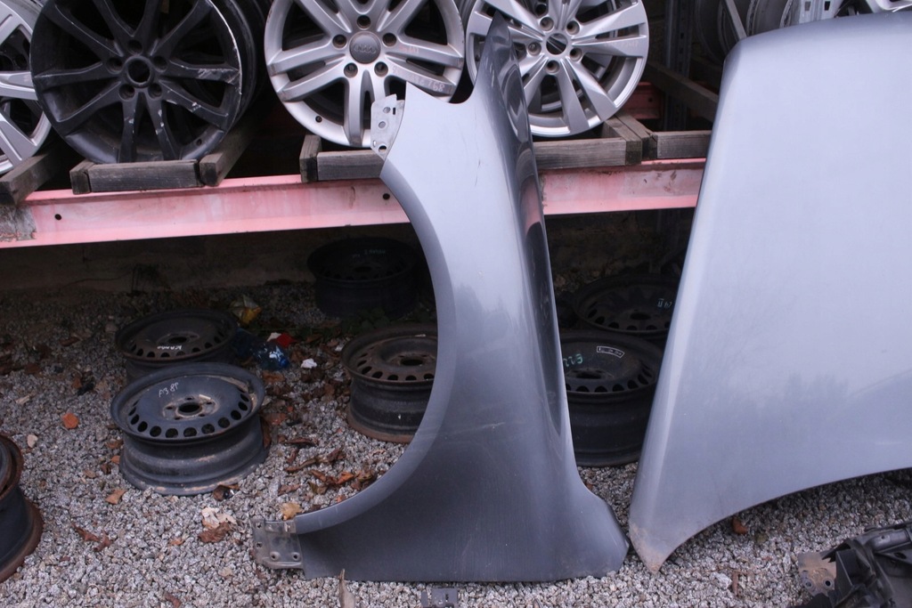 фото №12, Vw touareg 7l kompletny перед капот бампер крила лампи ld7z