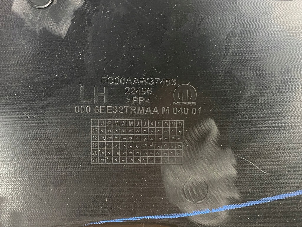 фото №9, Обшивка дверь левый задняя обивка dodge ram 1500 2019+