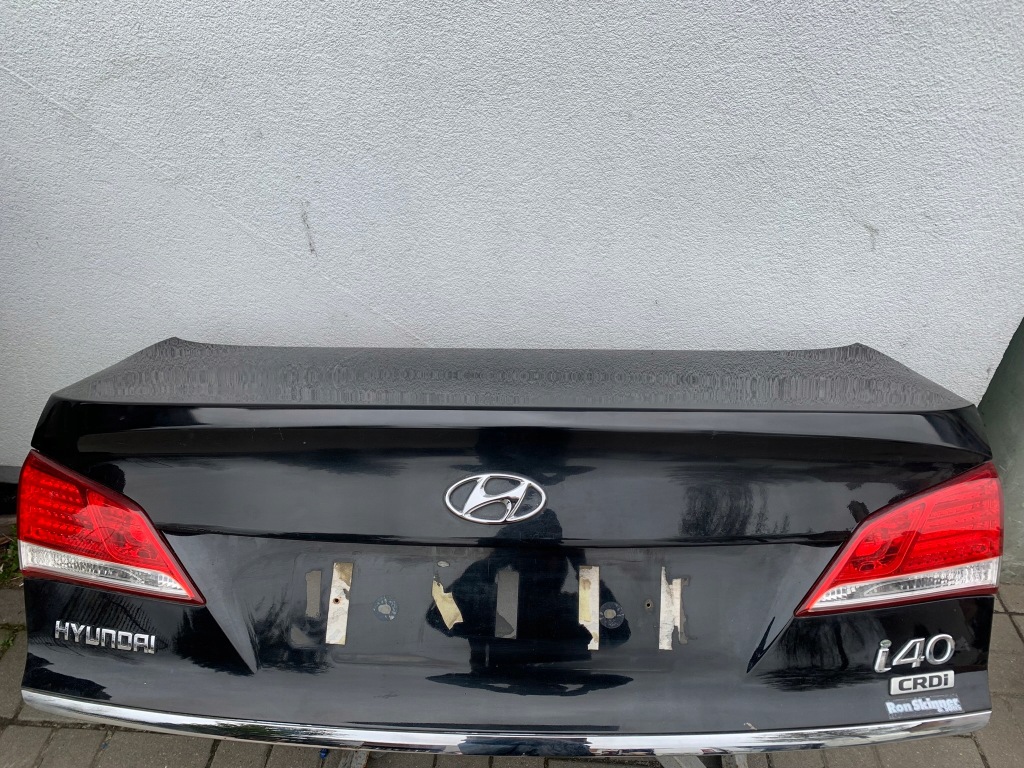 фото №1, Hyundai i40 кришка багажника багажника sedan nka