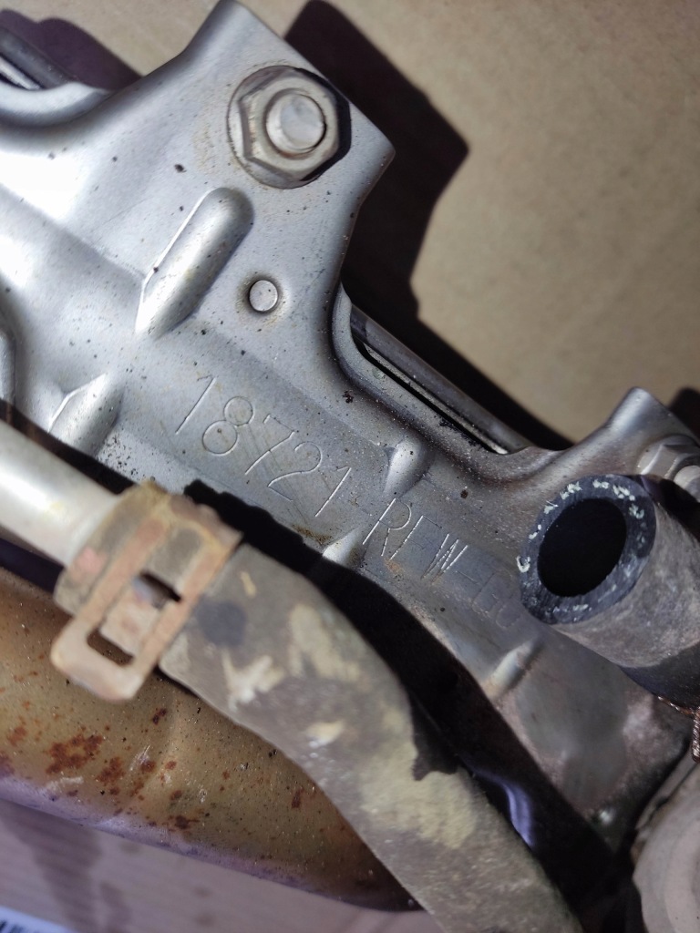 фото №2, Радиатор выхлопных газов honda cr-v iii 2.2 i-dtec 18721-rfw-g0