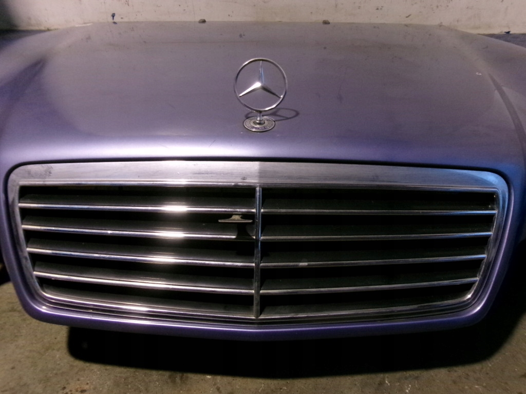 фото №2, Mercedes clk решётка радиатора решётка радиатора celownik крышка багажника капот передняя 935