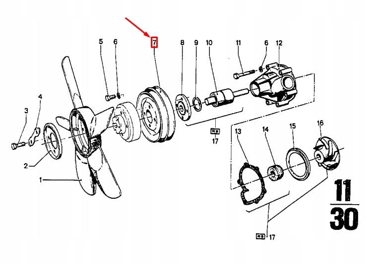 Bmw 6 e24 генератор ремень вентилятора 125x1055 11231711090 1711090 Цена
