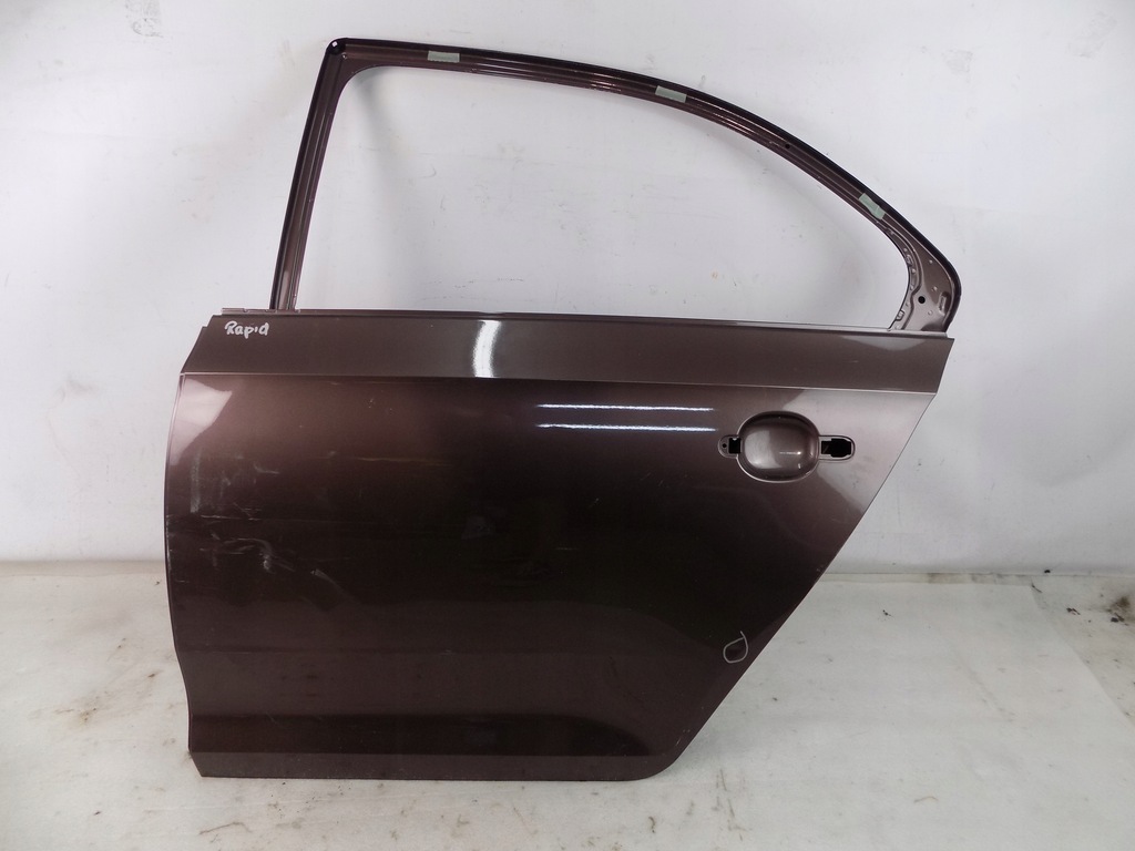 фото №1, Skoda rapid 5j sedan liftback дверь левая задняя