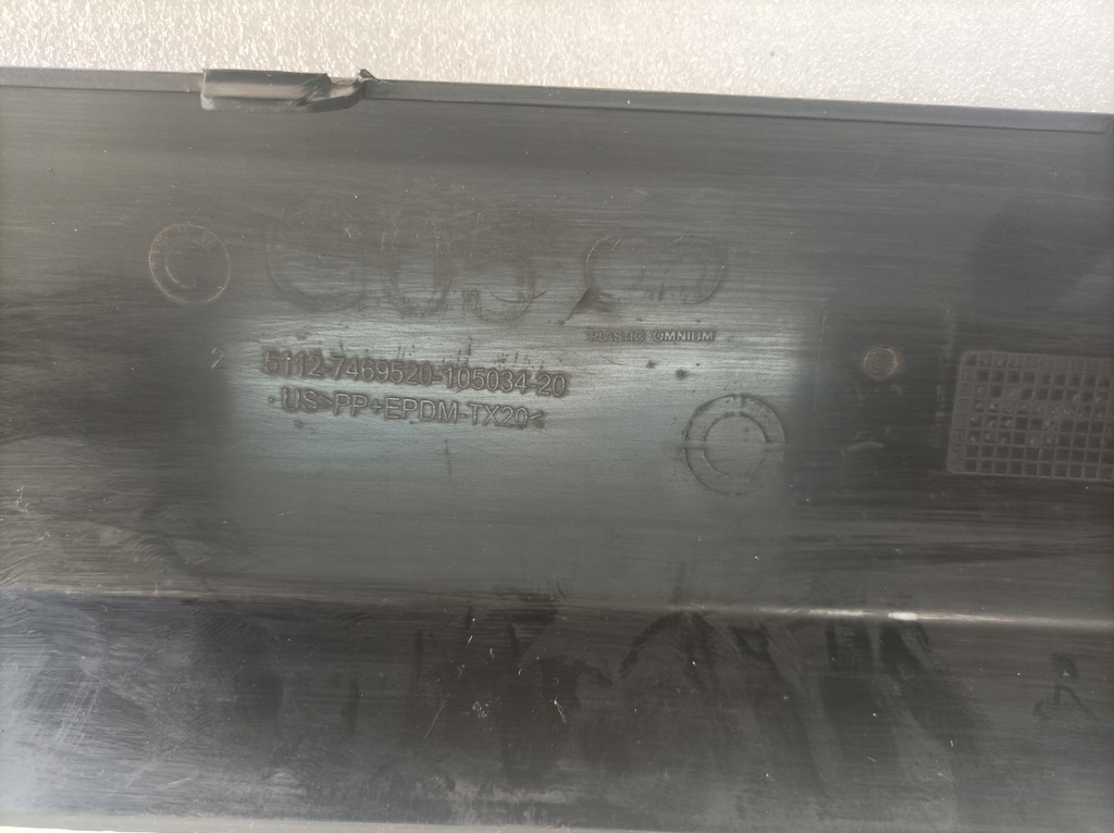 фото №9, Молдинг спойлер бампера задня bmw x5 g05 7469520