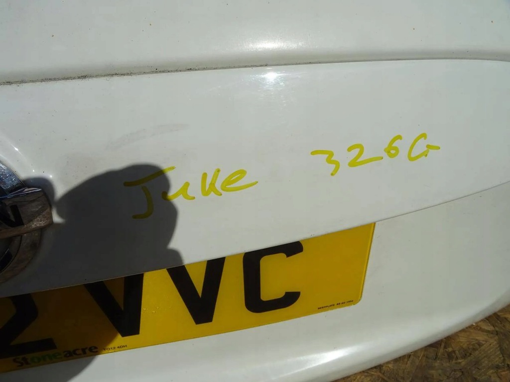 фото №8, Крышка багажника багажника nissan juke i f15 326g