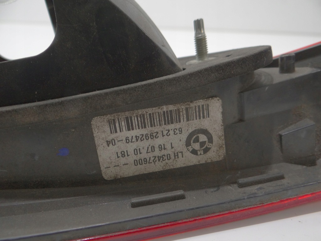 фото №7, Лампа w крышка левый задняя bmw x1 e84 оригинальный номер 2992479