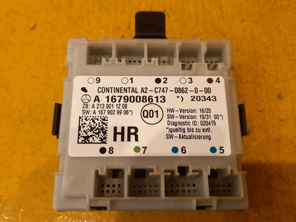 Купить Mercedes-benz gle w167 модуль дверь задняя правый a1679008613