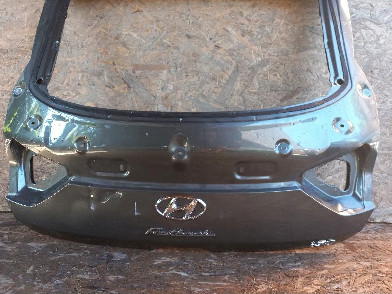 фото №10, Hyundai i30 iii 3 fastback 17- кришка багажника задня задня