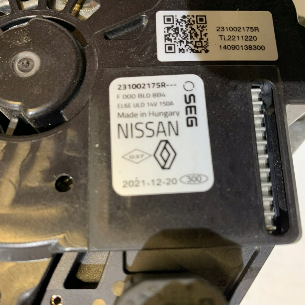 фото №7, Renault clio v captur 1.0 tce генератор 231002175r