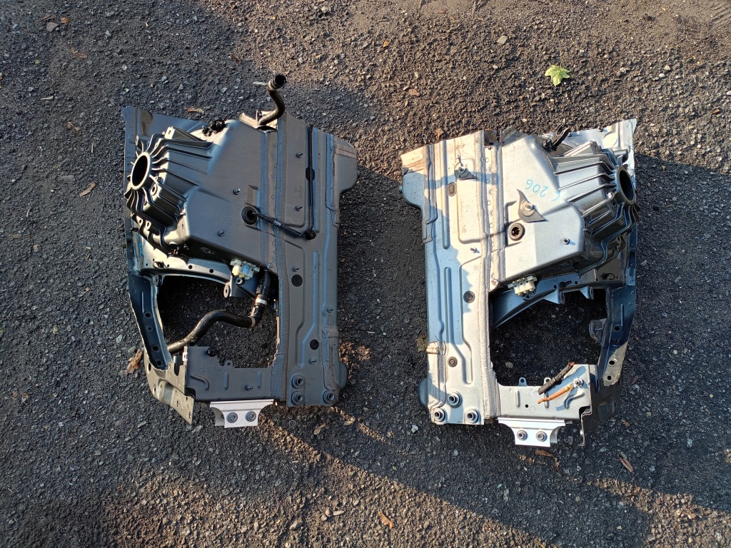 фото №1, Лонжерон четверть подкрылок чашка lh mercedes c klasa w206 a206 206