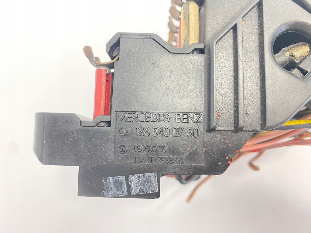 фото №13, Коробка запобіжників mercedes w126 se sel sec 1265454140 1265400750