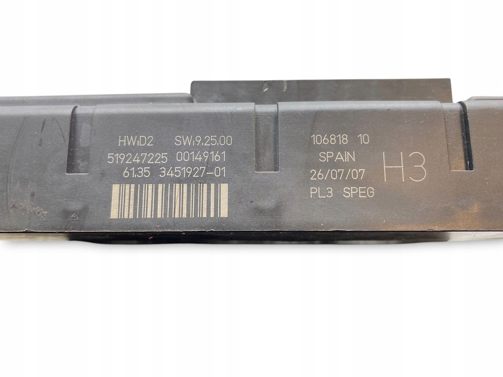 фото №5, Mini one - cooper coupe r56 2007 рамка / модуль запобіжників