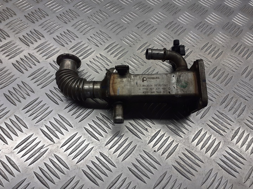 фото №1, Радиатор выхлопных газов scenic ii 1.9 dci 8200360566a