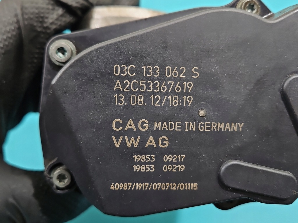 фото №8, Дросельна заслінка vw jetta vi 03c133062s a2c53367619 1.4 tsi