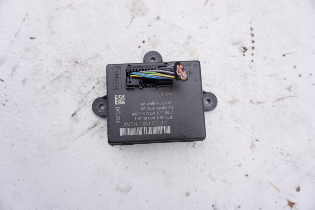 фото №1, Модуль дверь левый задняя av6n-14b532-dg ford c-max mk2 ii