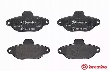фото №13, Brembo тормозные диски+ тормозные колодки перед fiat punto i ii panda